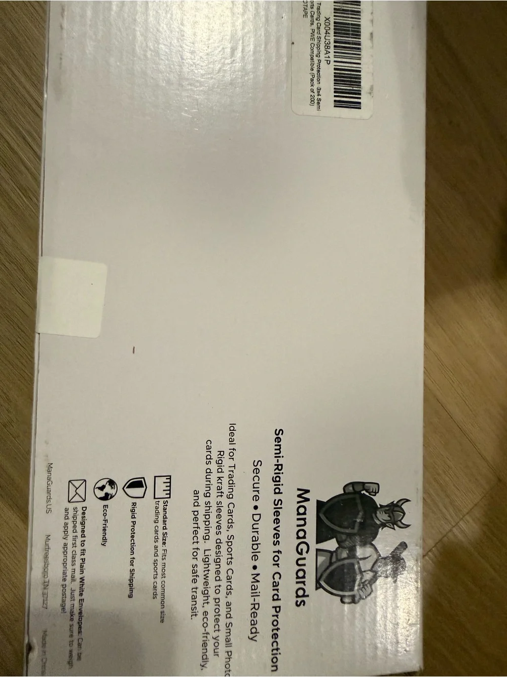 Semi-Rigid Card Sleeves - White - Secure Card Protection